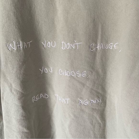 Boys Lie I Choose Me Oversized Hoodie Sweatshirt Mint Green One size - Picture 5 of 6